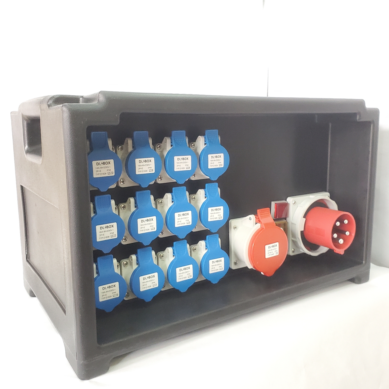 Portable Power Distribution Box 63amp 