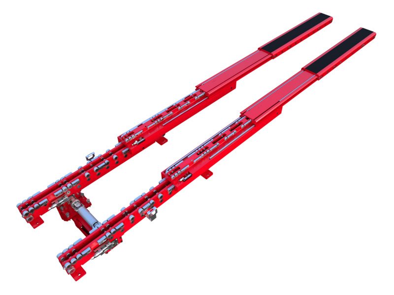 Pallet Type Single Motor Double Deep Telescopic Fork