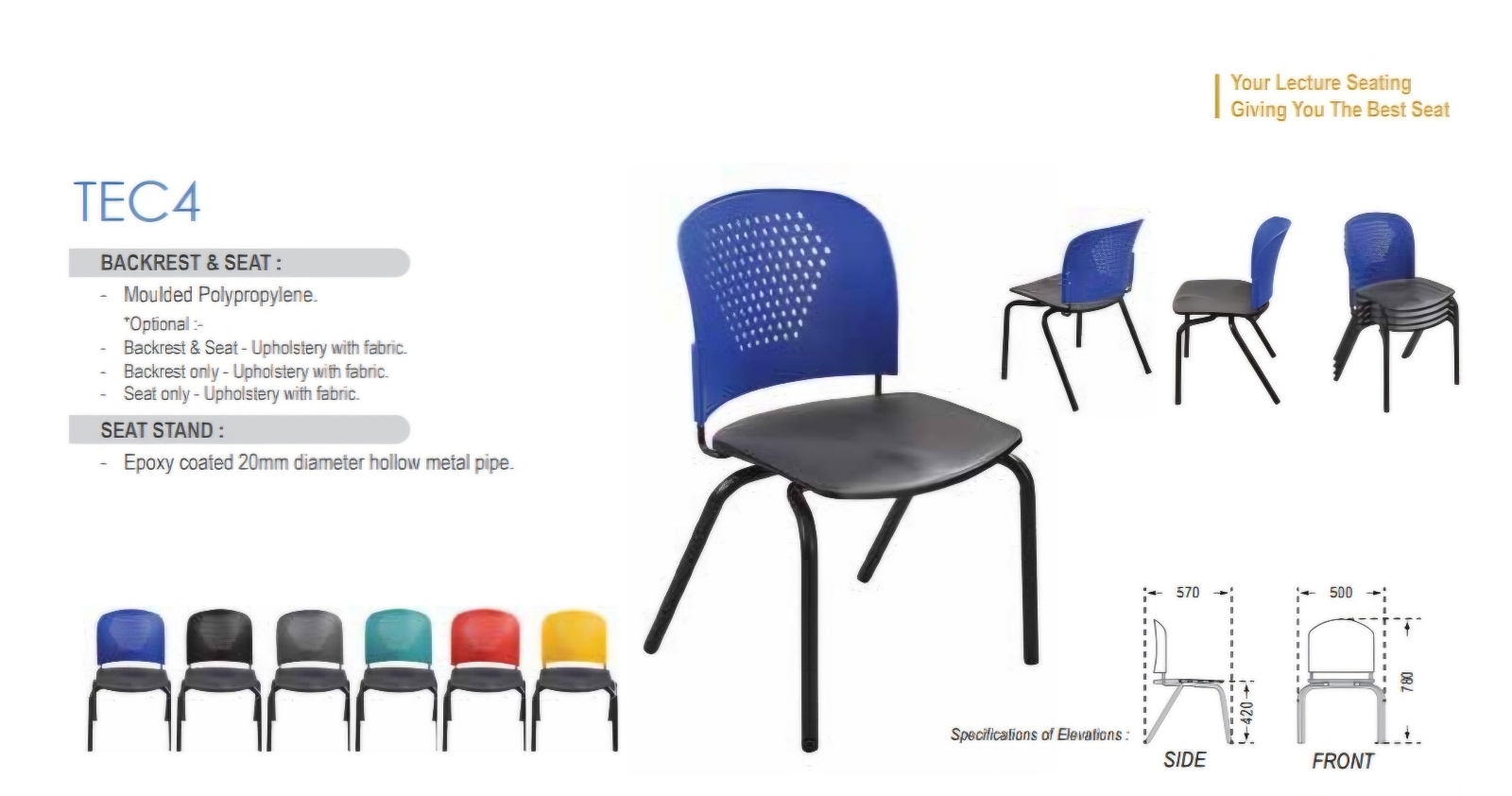 TEC 4 student chair