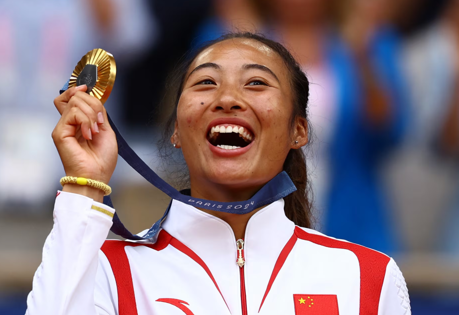 Zheng Qinwen talks about Olympic gold: Huge success for Chinese tennis