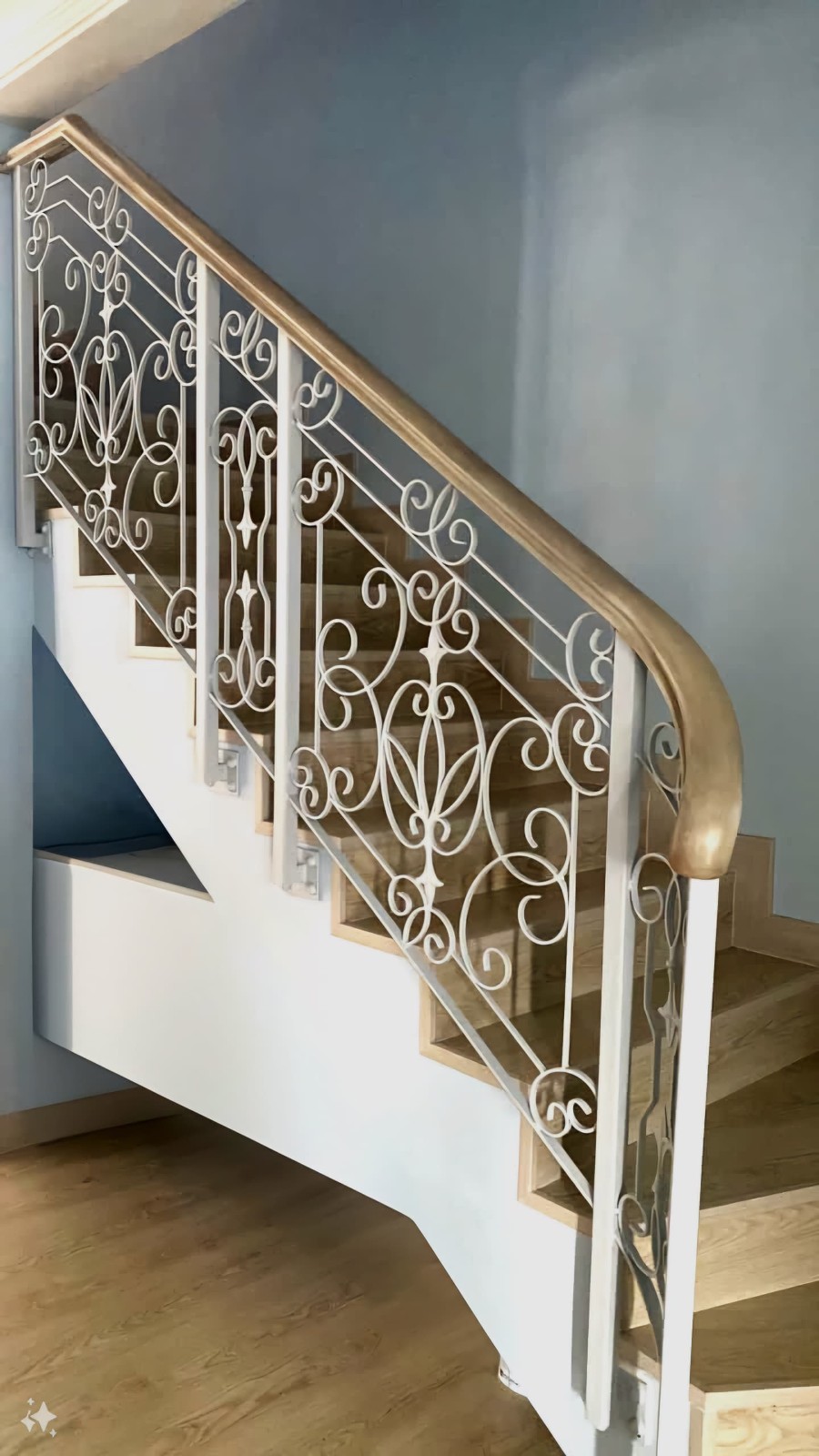 WIST 15- Wrought Iron Staircase railing