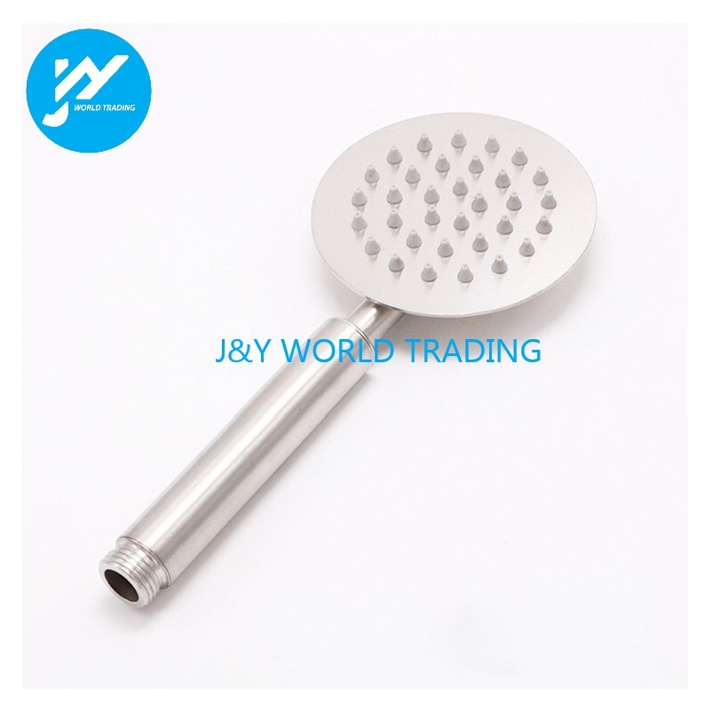 SUS 304 Stainless Steel Water Saving Bathroom Round Handheld Rain Shower Head Set Tandas Sinki Mandi Air Hujan