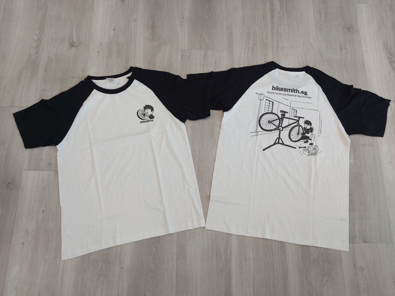 Raglan Round Neck Shirt Printing