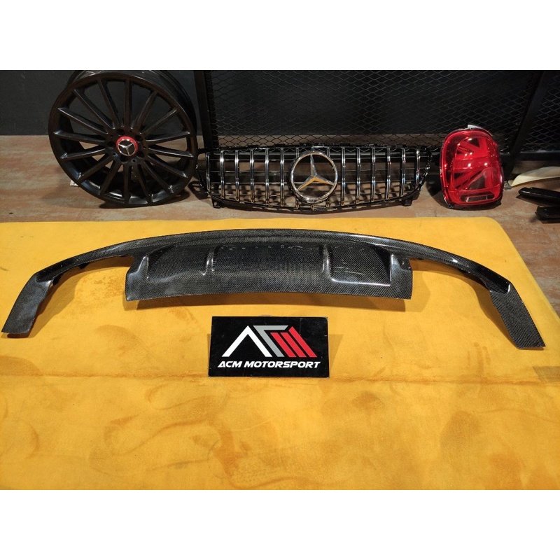 Audi A5 2008-2012 Sline rear diffuser carbon fiber