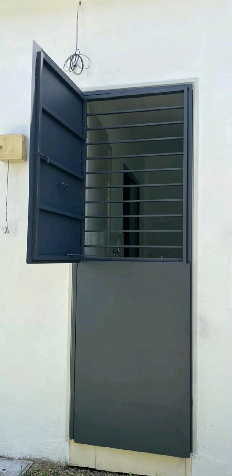 Mild Steel Metal Plate Door (2 In 1)