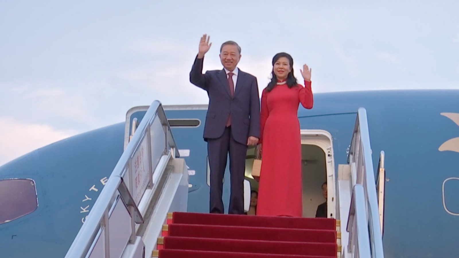 Vietnam's top leader To Lam arrives in Beijing for his first official visit