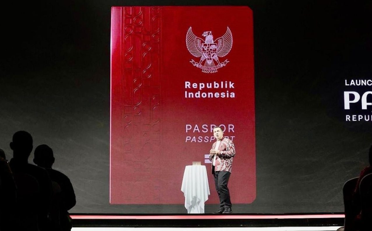 Indonesia unveils new passport design featuring red and white colours