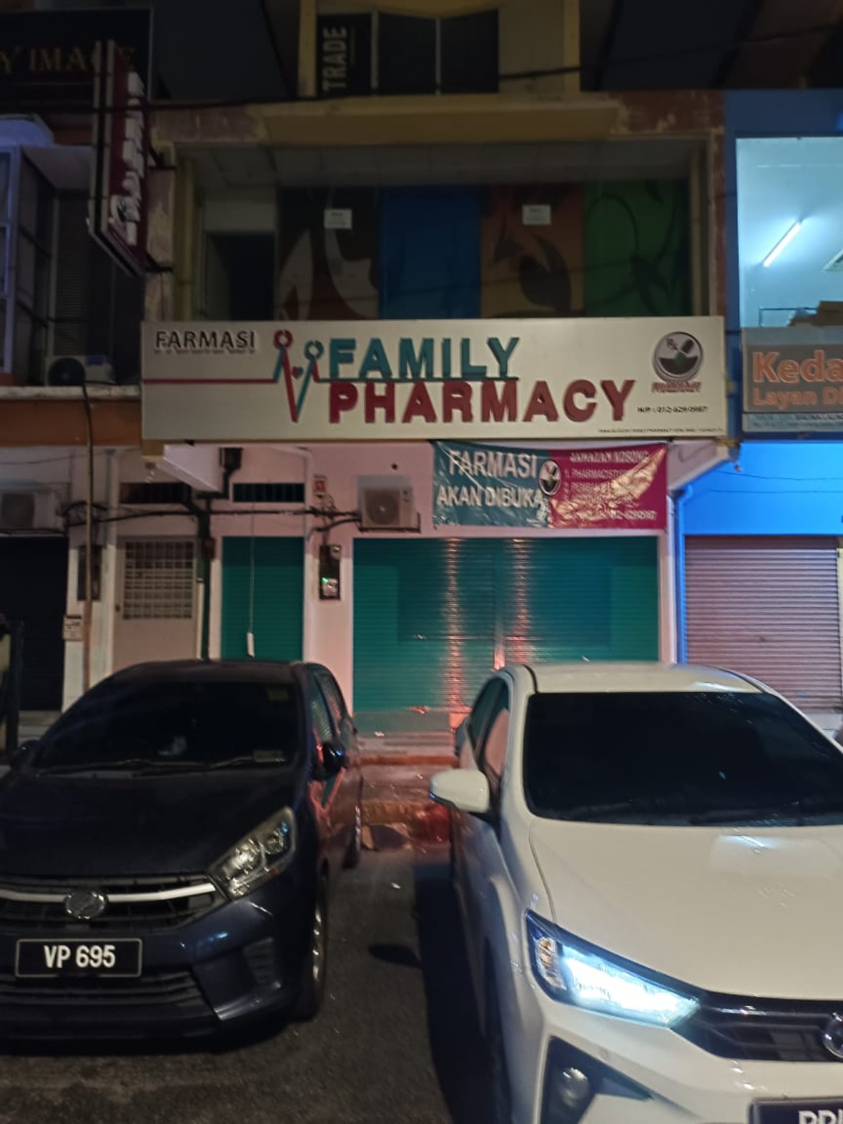 Pharmacy 3D Box Up LED Frontlit Lettering Logo Signage Maker At Kepong Meru Shah Alam Subang Batu Caves Rawang Puchong
