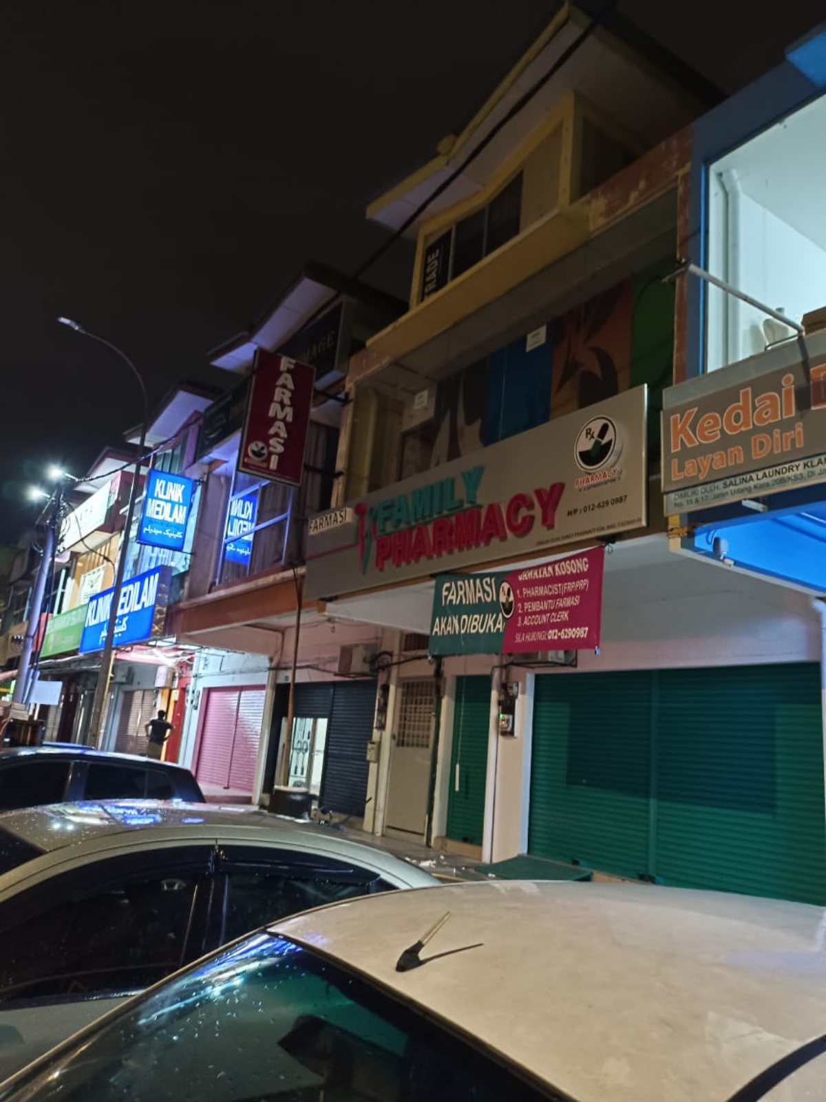 Pharmacy 3D Box Up LED Frontlit Lettering Logo Signage Maker At Kepong Meru Shah Alam Subang Batu Caves Rawang Puchong