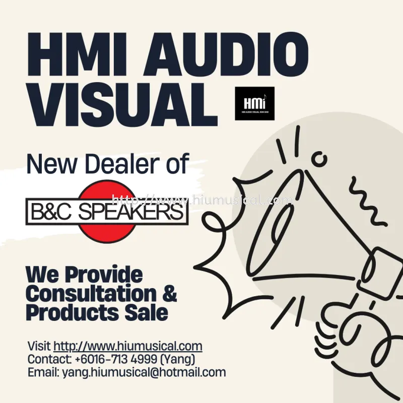 New Dealer of B&C Speakers