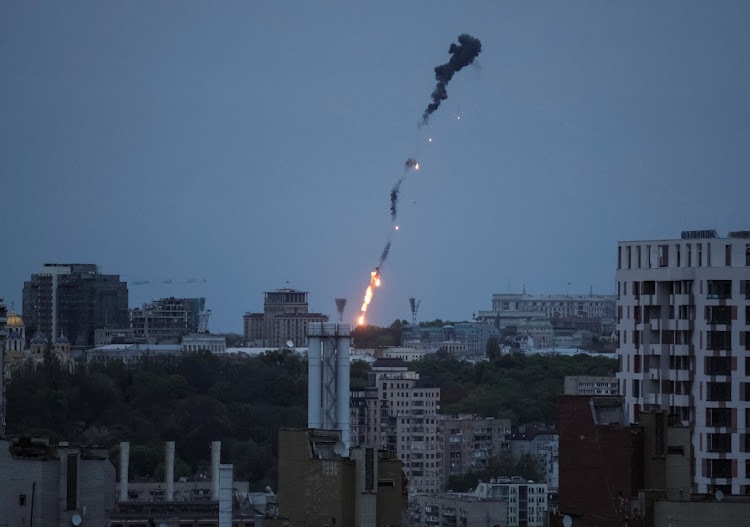 Russia launches drone attack on Kyiv, Ukraine's military says