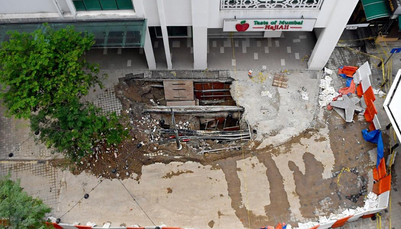 Sinkhole: Recovery, Reconstruction Of Area Expected To Take 3 To 6 Months