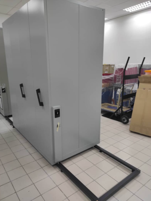 4 Bays Mobile Steel Compactor Seri Kembangan | Steel Furniture Seri Kembangan