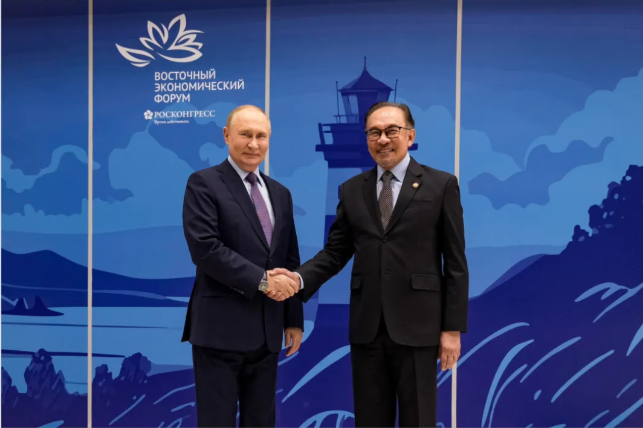 Malaysia to enhance collaboration with Russia, invites Putin to 2025 ASEAN Summit