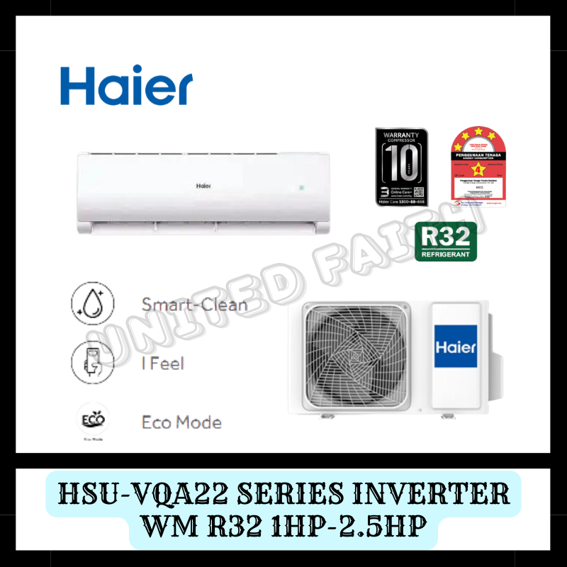 Haier Wall Mounted Inverter R32 1hp-2.5hp