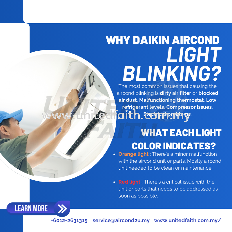 Daikin Mini Split Blinking Orange Light: Troubleshooting Guide