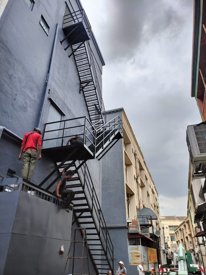 EMERGENCY STAIRCASE @JALAN USJ 9/5S, SUBANG JAYA, USJ 9, SELANGOR