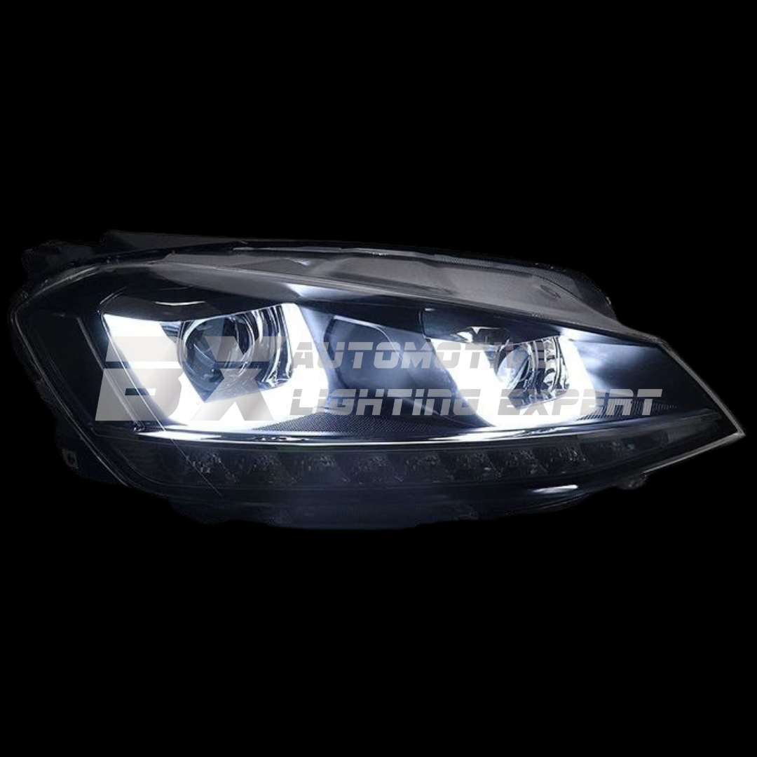 Volkswagen Golf Mk7 14-17- LED Headlamp (Double U Design)