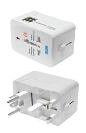 3377 - Travel Adaptor 2.4A with Surge Protector (Blister Pack)