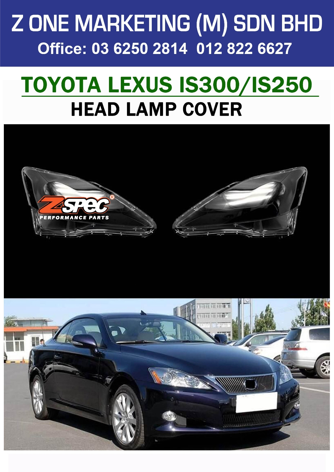 Toyota lexus is300/is250 HEAD LAMP COVER