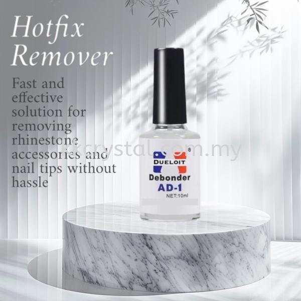 ³ý½º¼Á ½â½º¼Á Debonder Nail glue removable Diamond Brightening, Adhesive remover, Hotfix Remover Glue Tools & Packaging Kuala Lumpur (KL), Malaysia, Selangor, Klang, Kepong Wholesaler, Supplier, Supply, Supplies | K&K Crystal Sdn Bhd