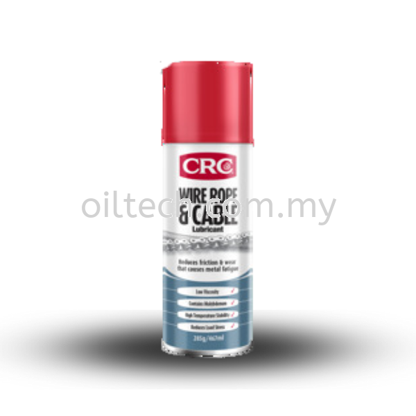 CRC Wire Rope & Cable Lubricant - Supplier Malaysia