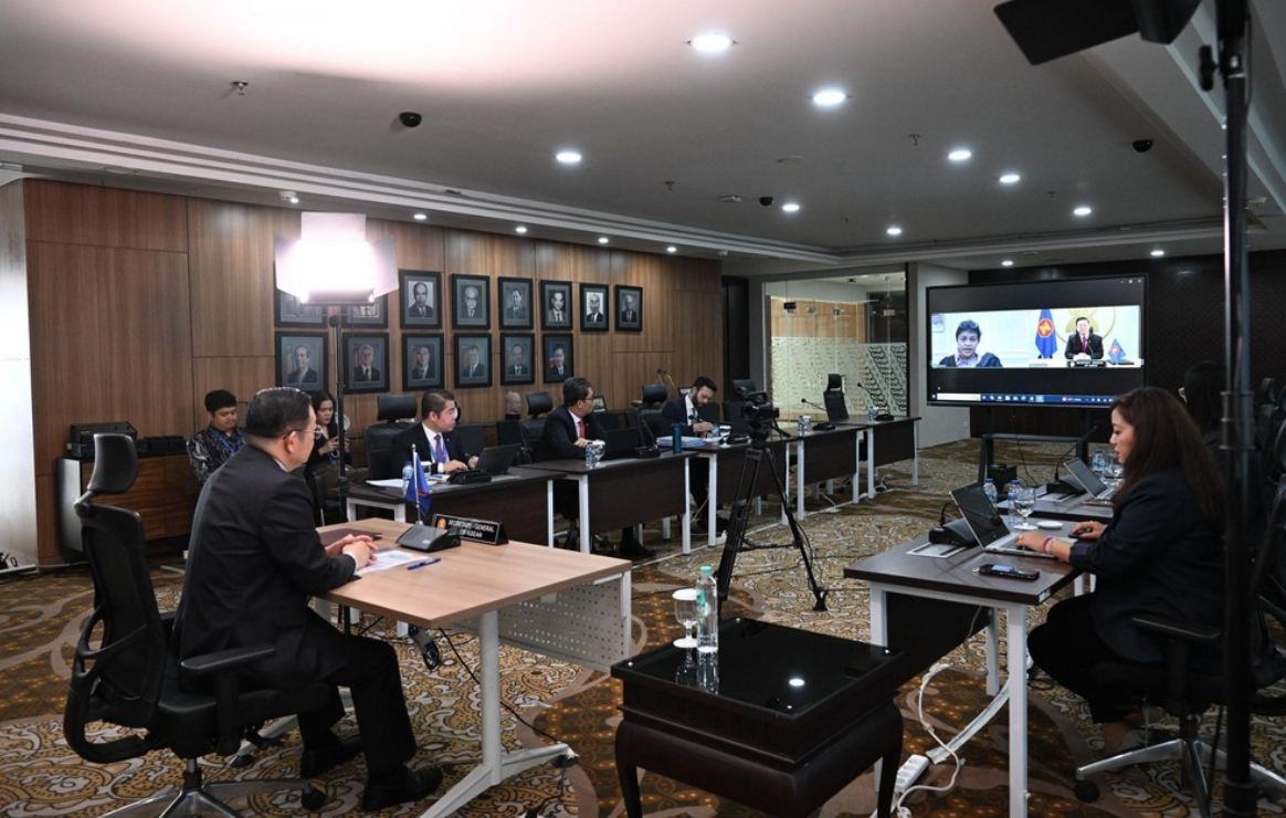 ASEAN Sec-Gen Holds Video Conference With Malaysian Minister Ahead Of 2025 Chairmanship
