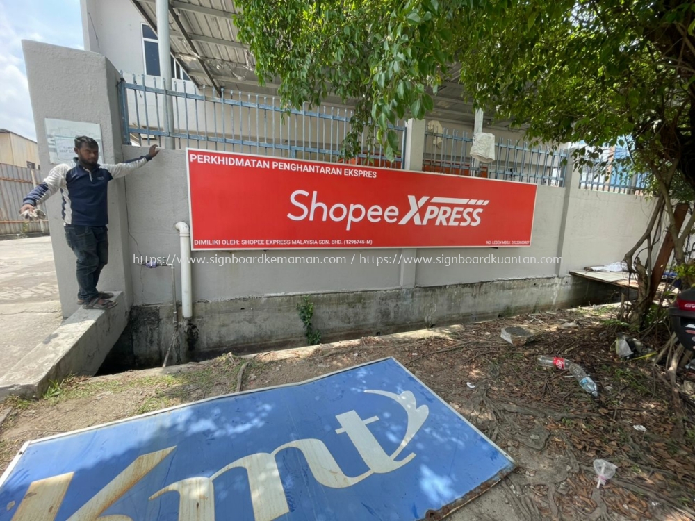 SHOPEE XPRESS METAL G.I SIGNAGE SIGNBOARD MAKER & INSTALLATION SERVICE ...