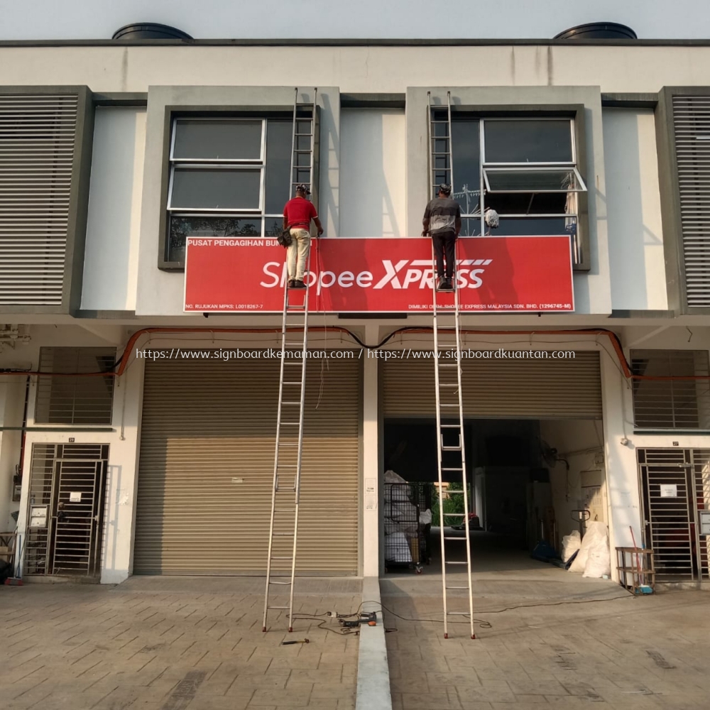 SHOPEE XPRESS METAL G.I SIGNAGE SIGNBOARD MAKER & INSTALLATION SERVICE ...