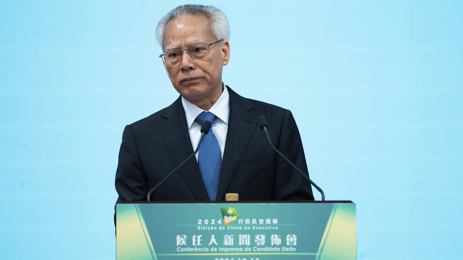 Sam Hou Fai elected Macao SAR's sixth-term chief executive designate