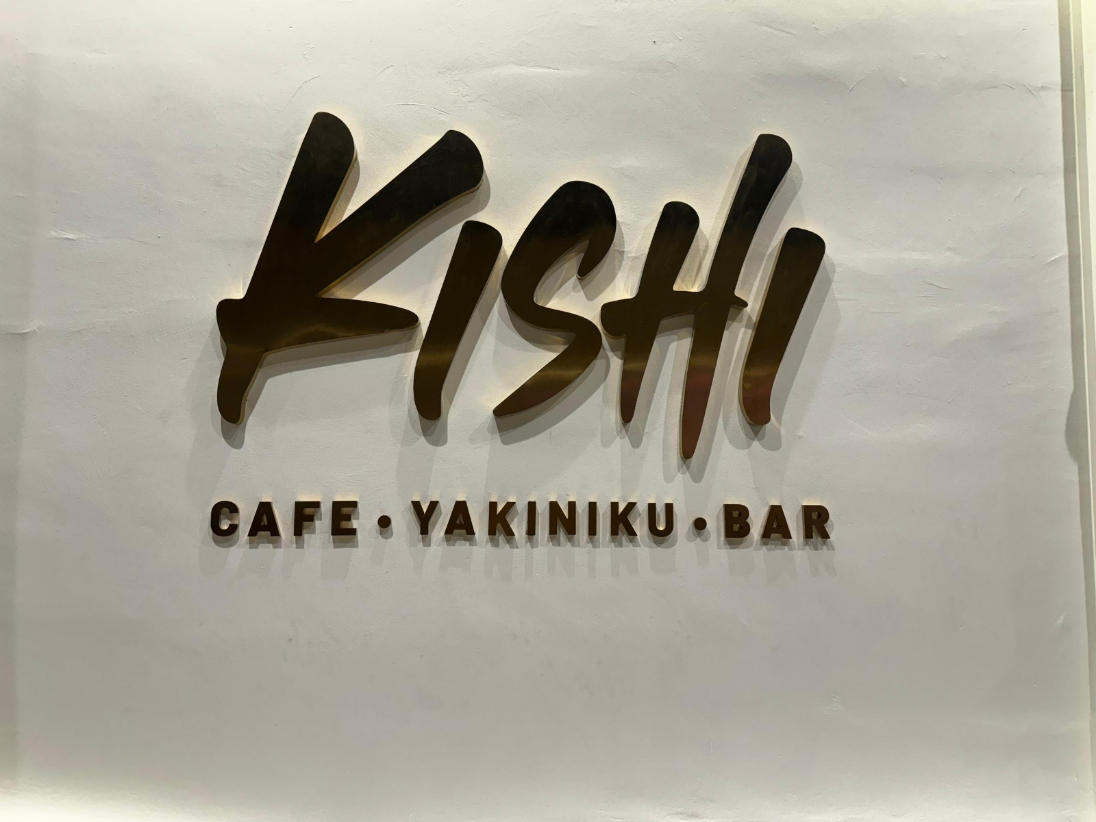 Cafe Indoor Stainless Steel Gold Hairline 3D Lettering Signage Manufacturer At Subang Jaya Pudu Rawang Dengkil Cheras Hulu Langat Kepong Kuala Lumpur 