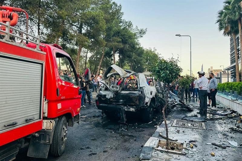 Syria says two killed in Israeli strike on Damascus
