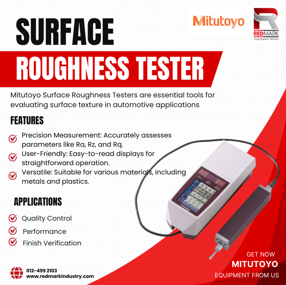 Transform Your Quality Control Process With Mitutoyo Surface Roughness ...