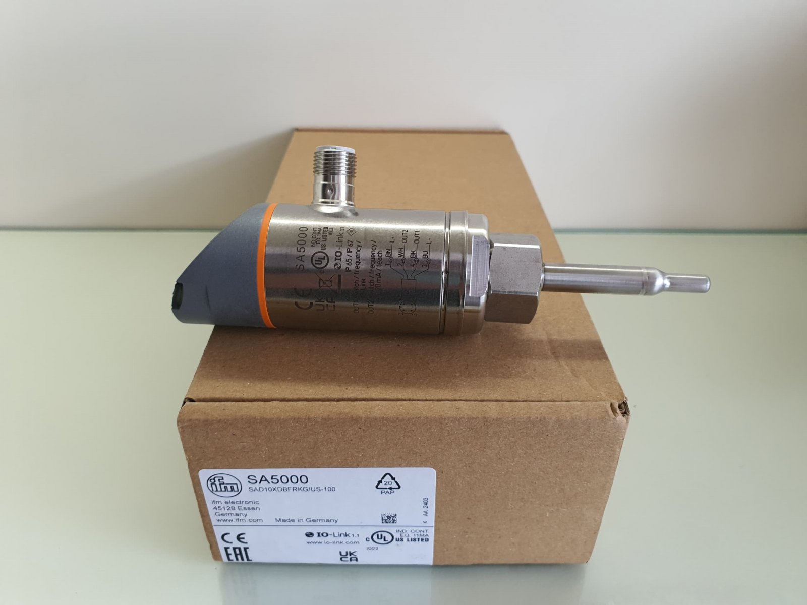 IFM SA5000 FLOW SENSOR