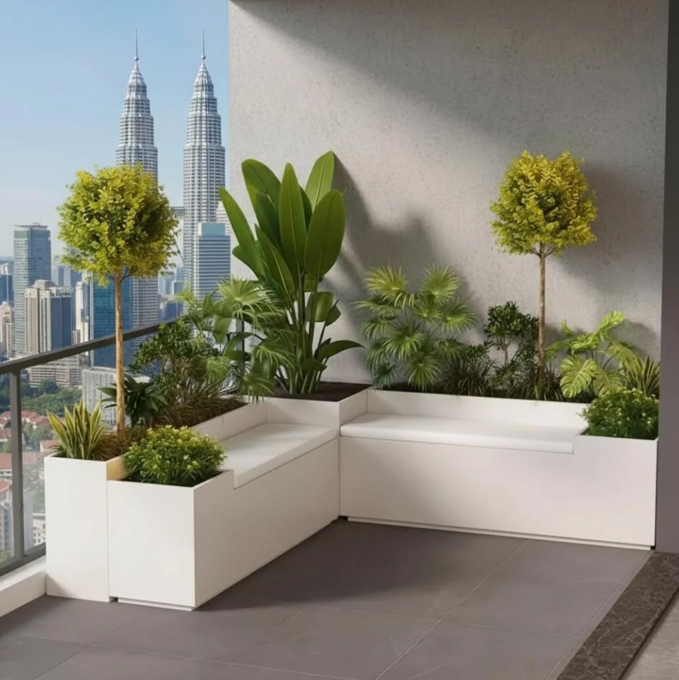 Garden Bench Kuala Lumpur | Custom Outdoor Seating & Supplier 吉隆坡花园长椅 Bangku Taman Kuala Lumpur