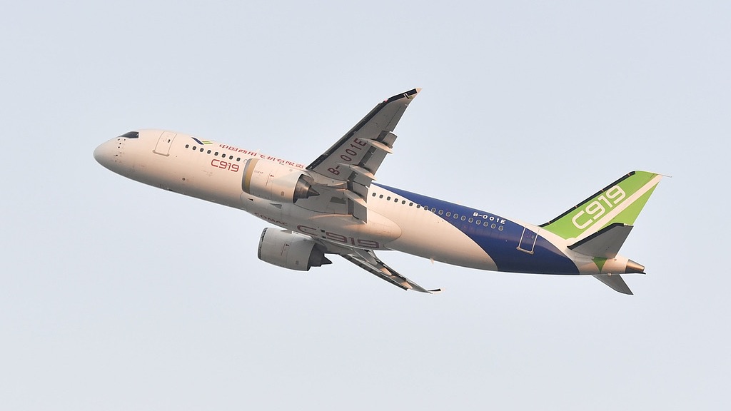 China's homegrown C919 aircraft completes first engine replacement