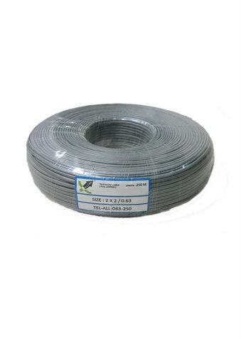 ALL-LINK - TELEPHONE CABLE 2PAIR 0.63mm BC Telephone Cable TELEPHONE COMPONENT Melaka, Malaysia.  | Starcom Asia Sdn Bhd