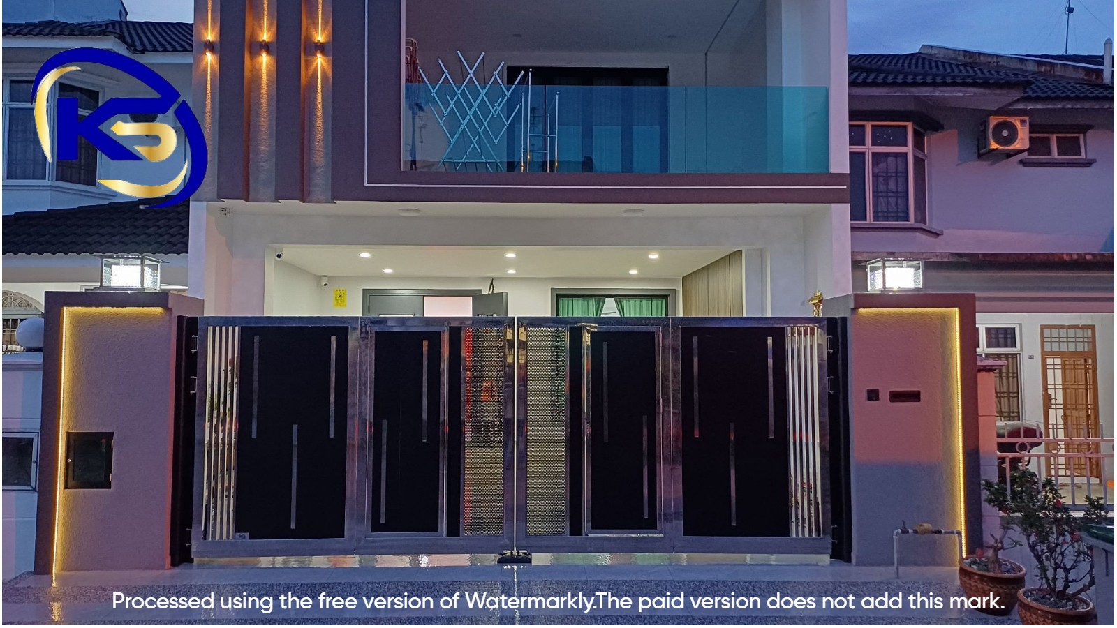 Trackless Folding Gate , Jalan Sri Orkid 19 Taman Sri Orkid, JB
