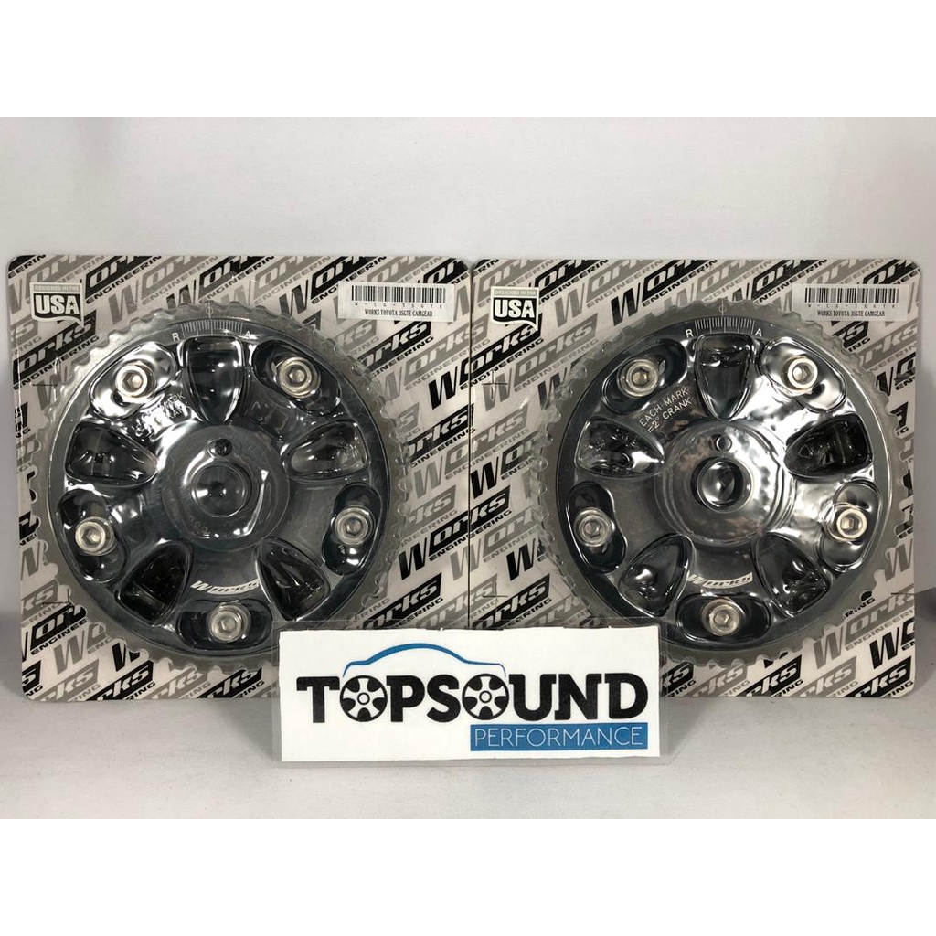 Works Engineering Adjustable Cam Pulley for Toyota 3SGTE MR2 / Celica / Caldina (2 pcs)