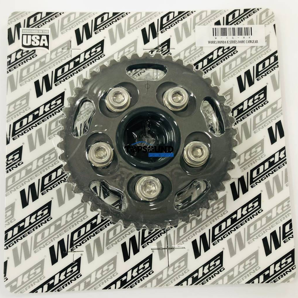 Works Engineering adjustable Cam Pulley (Exhaust) for Honda K Series DOHC K20/ K24 / DC5 / EP3 / CL7/ FD2 K-Series (1pc)
