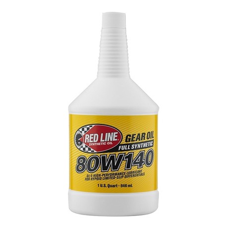 REDLINE GEAR OIL LSD GL5 80W140 (0.946 LITERS)