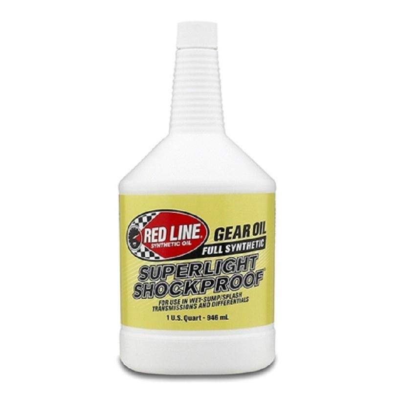 REDLINE   SUPERLIGHT SHOCK PROOF GEAR OIL (0.946 LITERS)