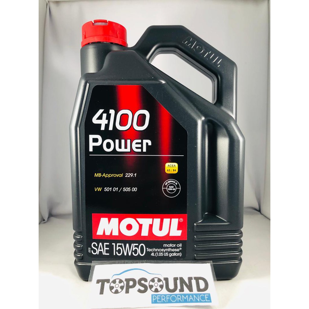 Motul 4100 15W50 Engine Oil - 4Liter (Original)