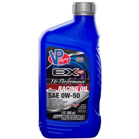 VP RACING EX-HP HIGH PERFORMANCE RACING OIL SAE 0W-50 (946ml)