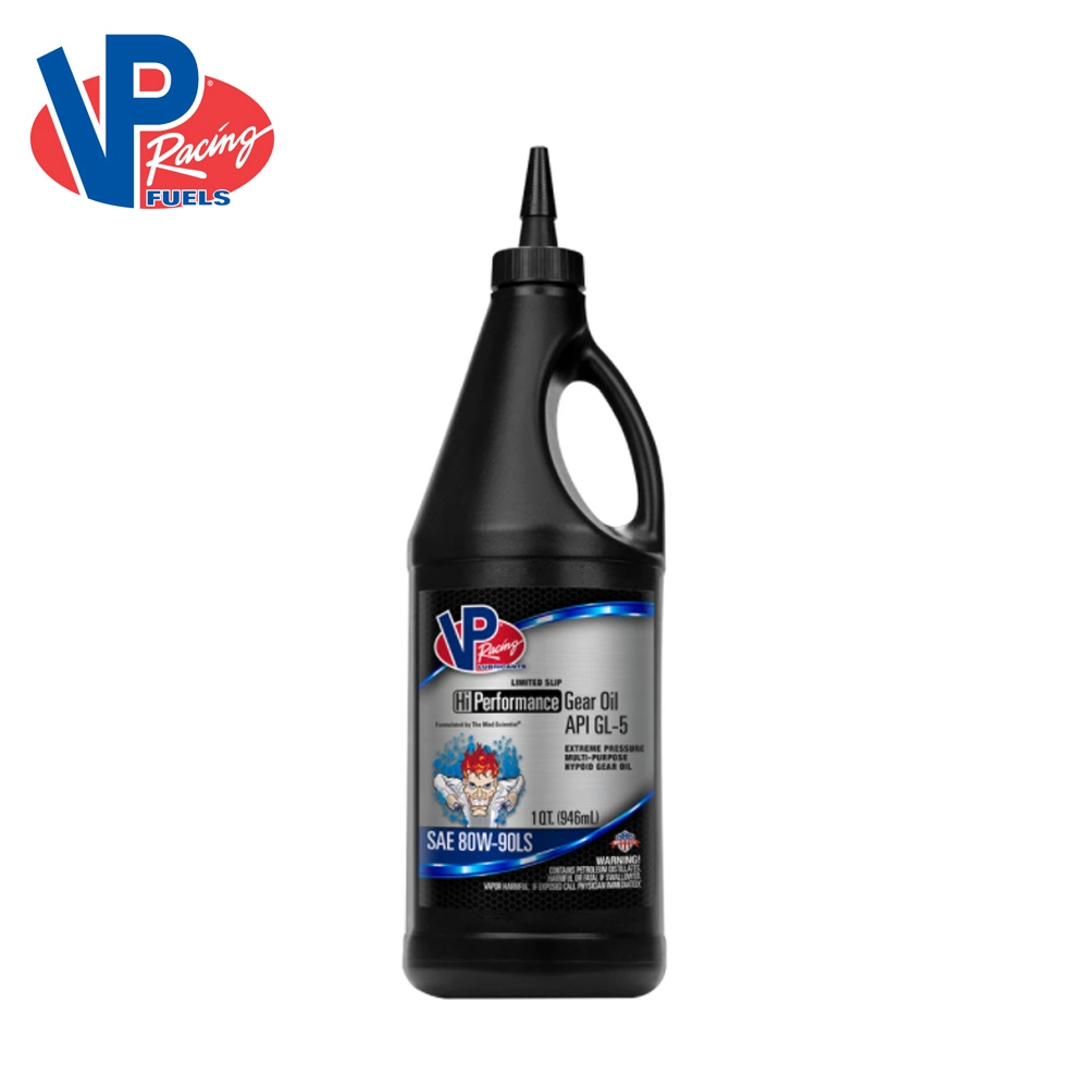 VP RACING HI-PERFORMANCE GEAR OIL FULLY SYNTHETIC 80W90LS *API GL-5 (946ml)