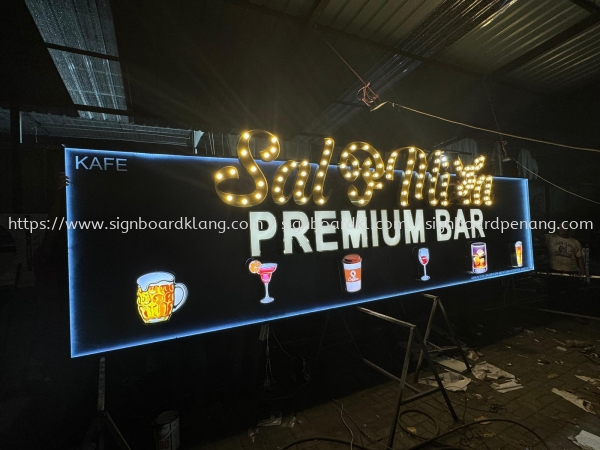 PAPAN TANDA LED | PAPAN TANDA 3D DI SELAYANG | CYBERJAYA | SEPANG | SENTUL | KOTA DAMANSARA | BANDAR SUNWAY | PUCHONG | BALAKONG PAPAN TANDA HUFUL TIMBUL 3D DENGAN MENTOL LAMPU GAYA HOLLYWOOD Kuala Lumpur (KL), Malaysia Pembinaan, Pasang, Pembekal | Great Sign Advertising (M) Sdn Bhd