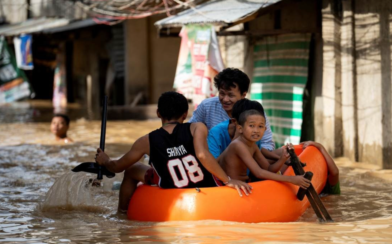 Philippines facing fewer but more intense storms, weather agency warns