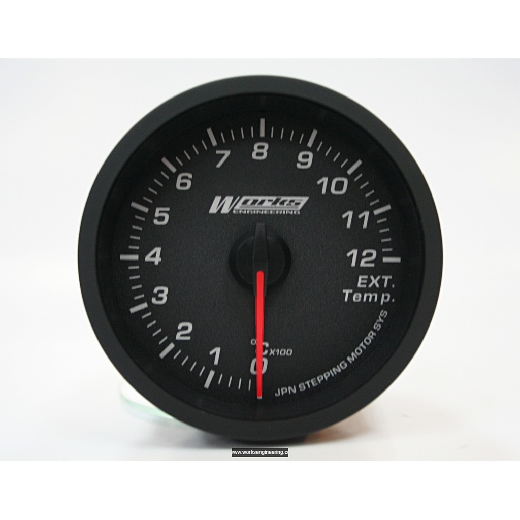 Works Pro II PLUS Gauge - Exhaust Temperature Gauge