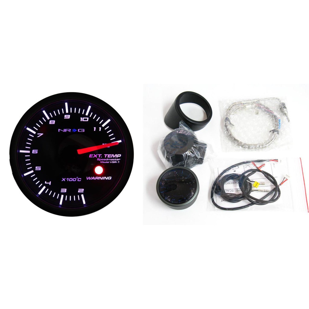 NRG EXHAUST TEMP METER GAUGE - 60mm