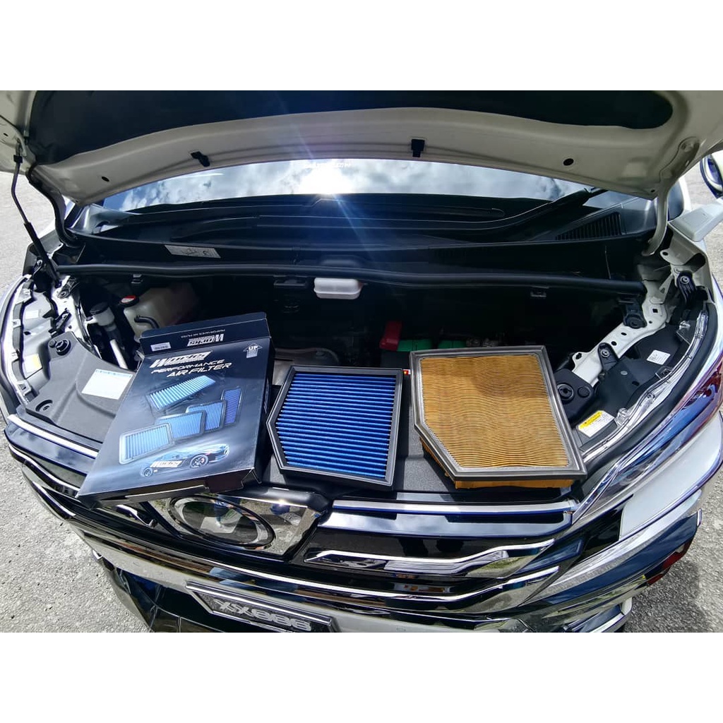 WORKS ENGINEERING Air filter For Toyota Vellfire 2.5 / 3.5 V6 15-on / Alphard 17-on /  ANH30